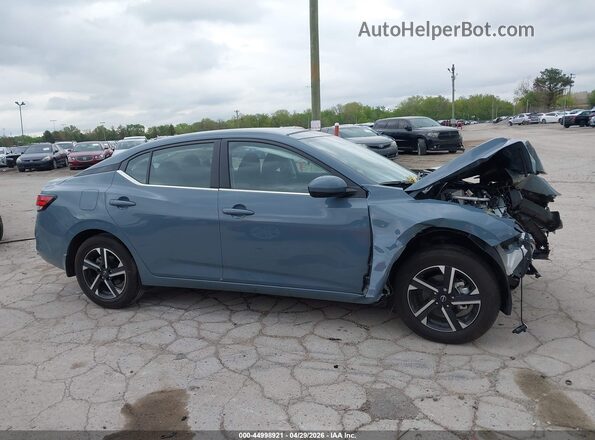 3N1AB8CV8SY411744 2025 NISSAN SENTRA Blue 360 interior view