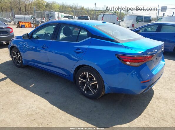 3N1AB8CV9RY261802 2024 NISSAN SENTRA Синий Задняя левая четверть