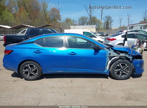 3N1AB8CV9RY261802 2024 NISSAN SENTRA Синий Вид задней части салона