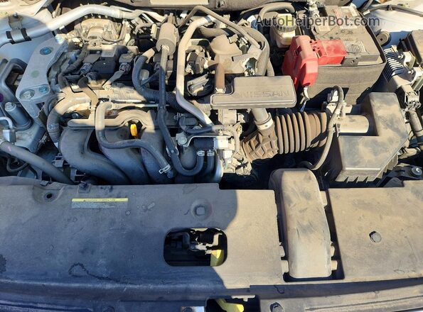 3N1AB8DV2MY254522 2021 NISSAN SENTRA Белый Вид задней части салона