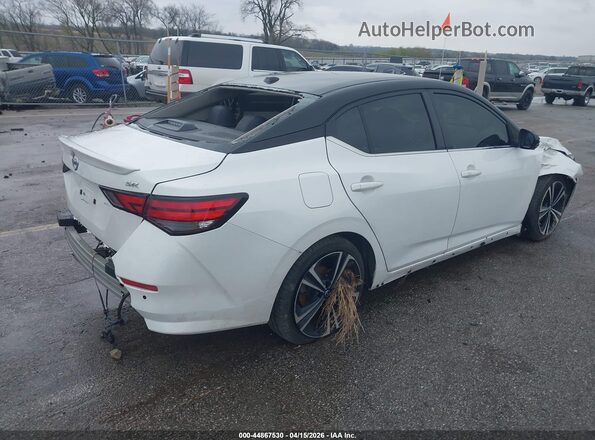 3N1AB8DV2MY273264 2021 NISSAN SENTRA White უკანა მარჯვენა