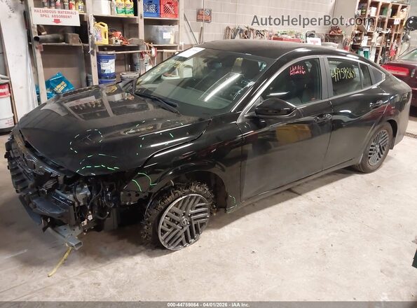 3N1AB9CV5TY236263 2026 NISSAN SENTRA Black Առջևի ձախ երեք քառորդ տեսարան