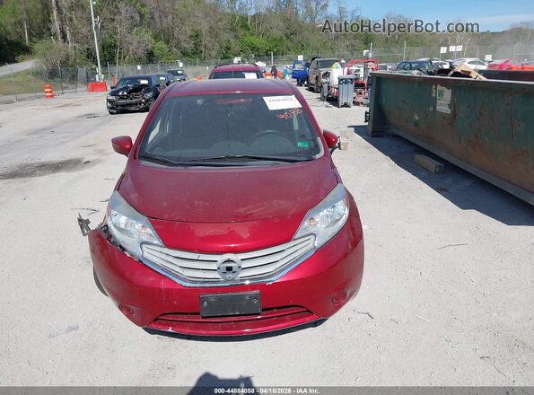 3N1CE2CP1GL398483 2016 NISSAN VERSA NOTE Burgundy Vista del cuadro de instrumentos