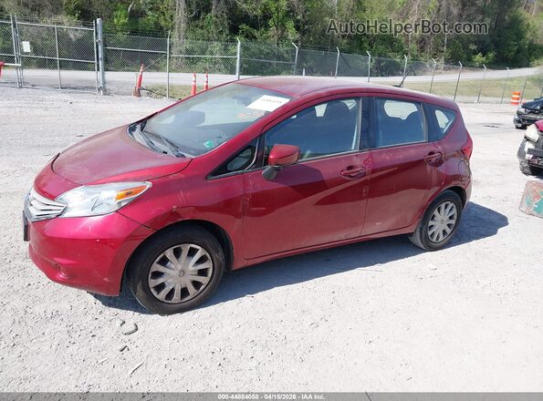 3N1CE2CP1GL398483 2016 NISSAN VERSA NOTE Burgundy Vista interior de 360 grados