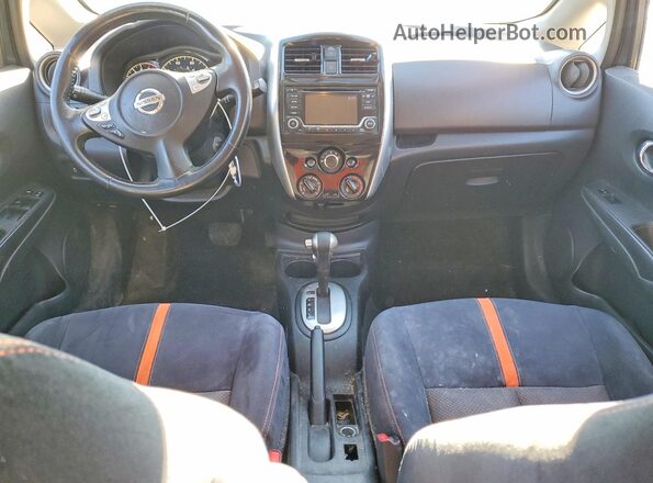 3N1CE2CP2GL367663 2016 NISSAN VERSA Gray Vista del salpicadero