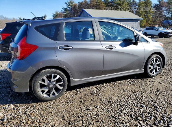 3N1CE2CP2GL367663 2016 NISSAN VERSA Gray Trasero derecho