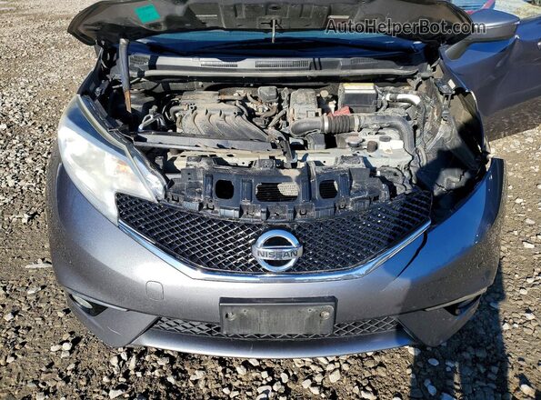 3N1CE2CP2GL367663 2016 NISSAN VERSA Gray Vista del compartimento del motor