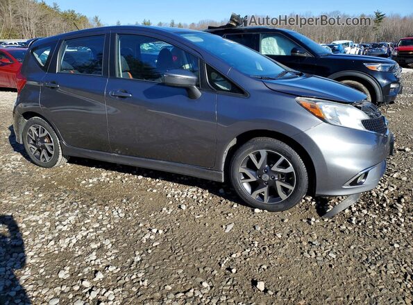 3N1CE2CP2GL367663 2016 NISSAN VERSA Gray Delantero derecho