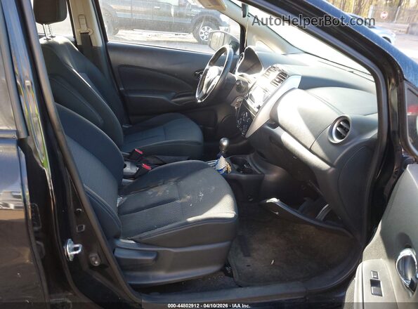 3N1CE2CP2GL390747 2016 NISSAN VERSA NOTE Black Widok wnętrza z przodu