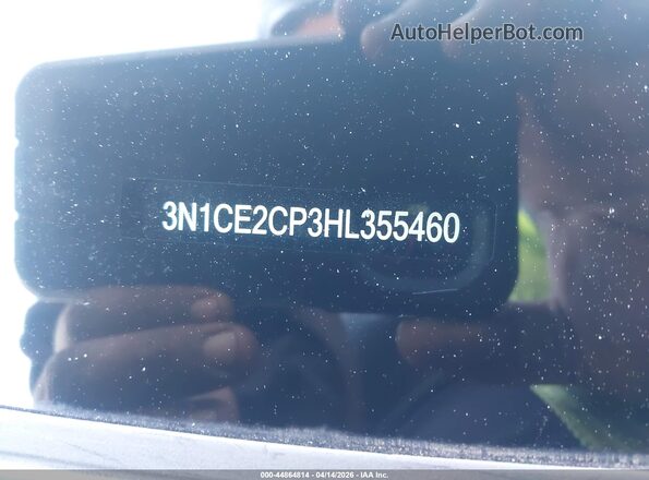 3N1CE2CP3HL355460 2017 NISSAN VERSA NOTE Gray Engine compartment view