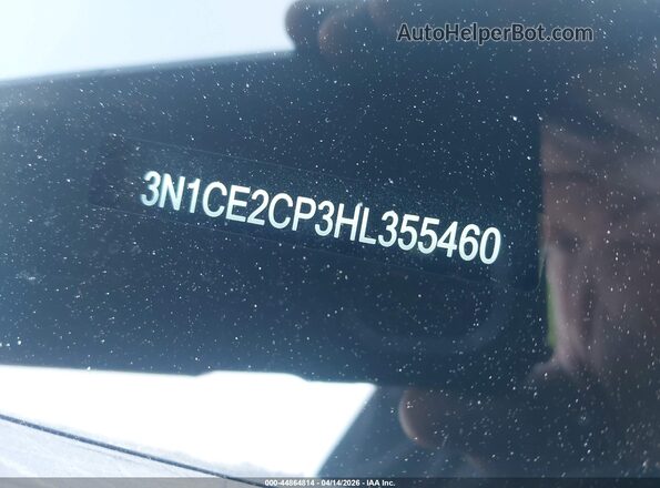 3N1CE2CP3HL355460 2017 NISSAN VERSA NOTE Gray Instrument cluster view