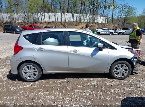 3N1CE2CP4KL358701 2019 NISSAN VERSA NOTE Silver Widok wnętrza z tyłu