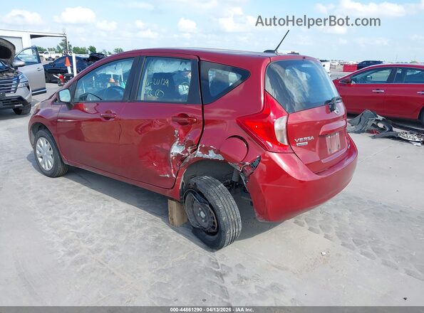 3N1CE2CP6GL402494 2016 NISSAN VERSA NOTE Red უკანა მარცხენა