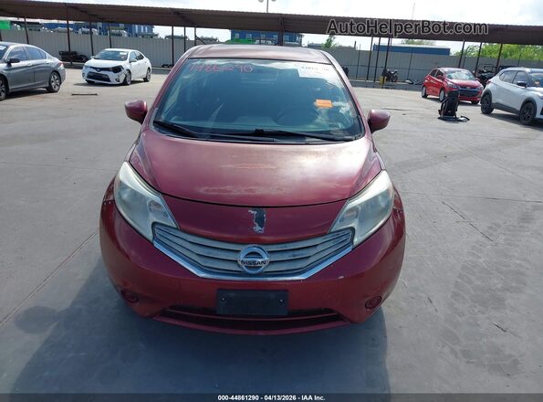 3N1CE2CP6GL402494 2016 NISSAN VERSA NOTE Red ხელსაწყოთა პანელის ხედი
