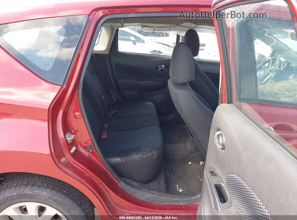 3N1CE2CP6GL402494 2016 NISSAN VERSA NOTE Red VIN კოდის სტიკერის ხედი