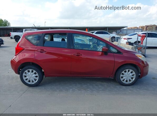 3N1CE2CP6GL402494 2016 NISSAN VERSA NOTE Red უკანა სალონის ხედი