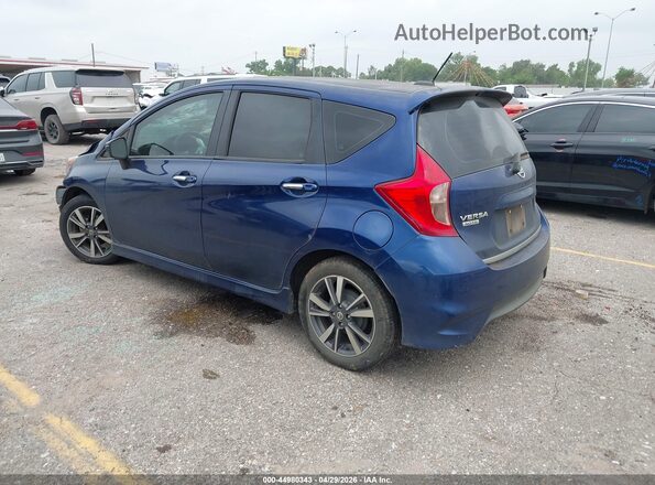 3N1CE2CP7JL356519 2018 NISSAN VERSA NOTE Blue Tył lewy