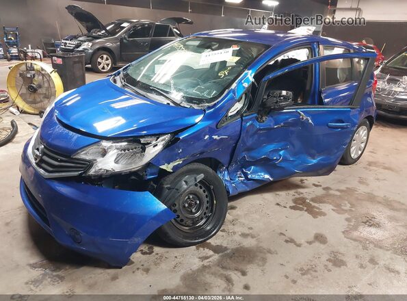 3N1CE2CP8GL397198 2016 NISSAN VERSA NOTE Синий Передняя левая четверть