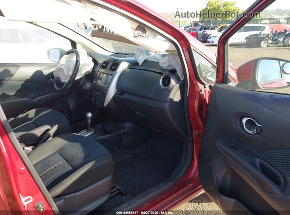 3N1CE2CP9KL361383 2019 NISSAN VERSA NOTE Красный Вид салона спереди