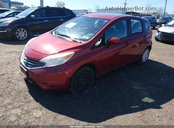 3N1CE2CPXGL350626 2016 NISSAN VERSA NOTE Red Vista tres cuartos delantera izquierda