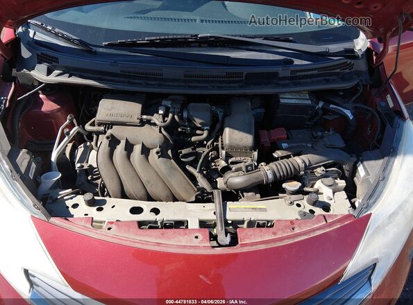 3N1CE2CPXGL350626 2016 NISSAN VERSA NOTE Red Vista trasera