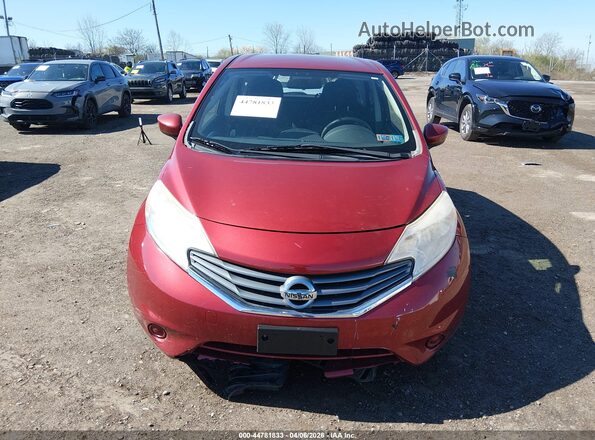 3N1CE2CPXGL350626 2016 NISSAN VERSA NOTE Red Vista del cuadro de instrumentos