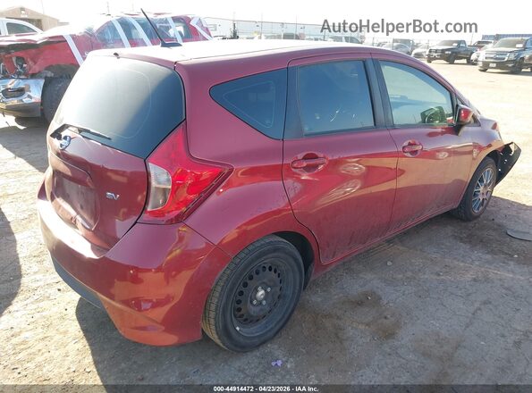 3N1CE2CPXHL371977 2017 NISSAN VERSA NOTE Red Задня права чверть