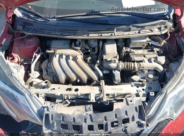 3N1CE2CPXHL371977 2017 NISSAN VERSA NOTE Red Вид ззаду