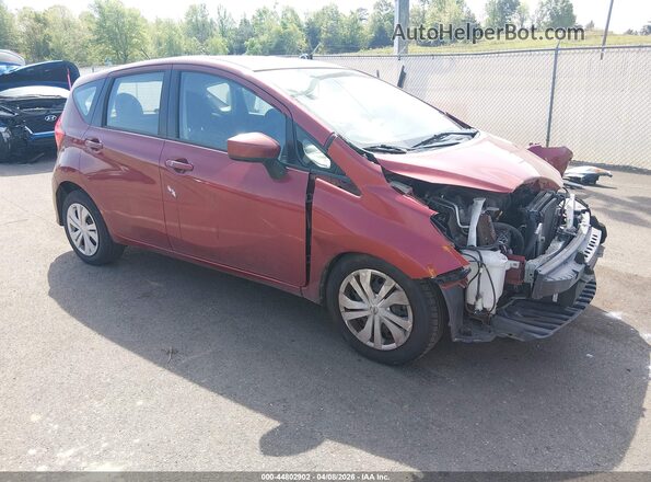 3N1CE2CPXKL360064 2019 NISSAN VERSA NOTE Red 