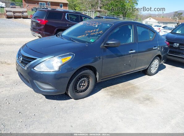 3N1CN7AP1GL805945 2016 NISSAN VERSA Blue Передня ліва чверть