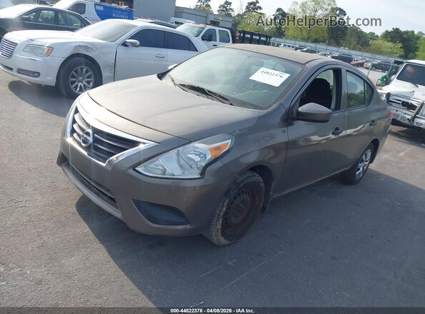 3N1CN7AP4GL817782 2016 NISSAN VERSA Gray Front left