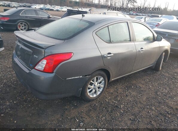 3N1CN7AP9GL873314 2016 NISSAN VERSA Серый Задняя правая четверть