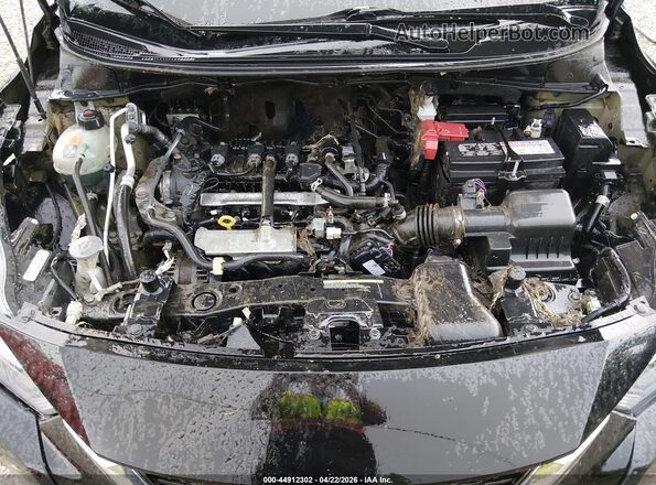 3N1CN8EV1ML853486 2021 NISSAN VERSA Black უკანა ხედი