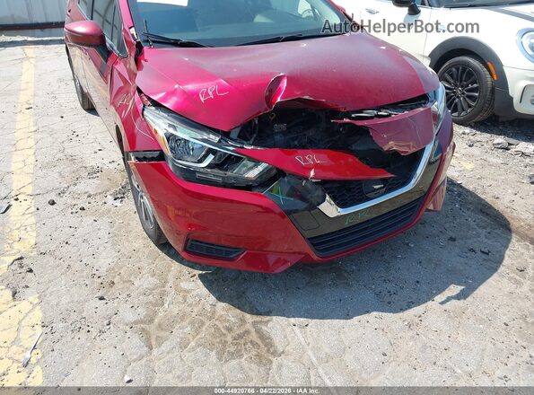 3N1CN8EVXLL831727 2020 NISSAN VERSA Red Vista frontal