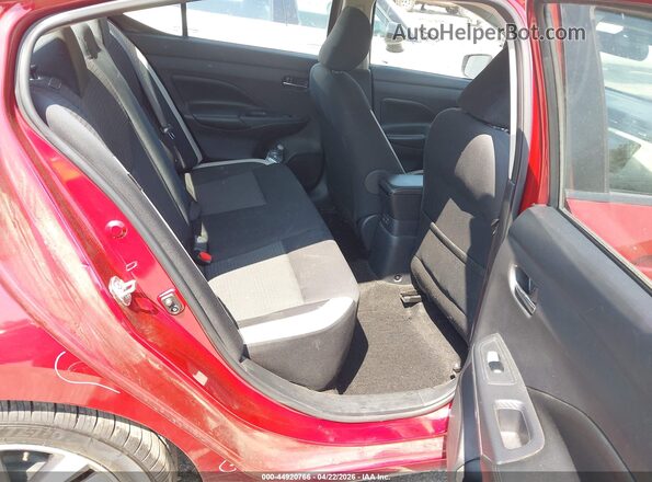 3N1CN8EVXLL831727 2020 NISSAN VERSA Red Vista de la etiqueta del VIN