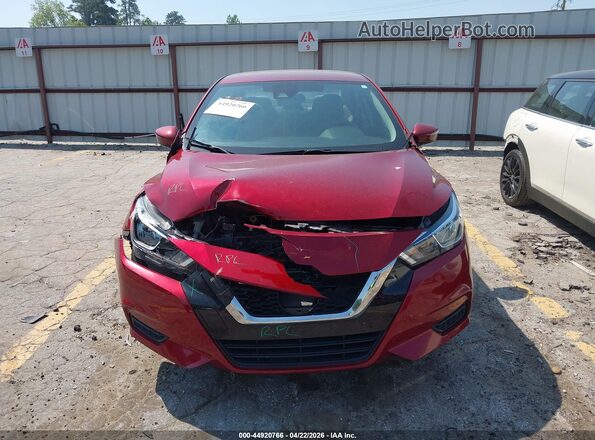 3N1CN8EVXLL831727 2020 NISSAN VERSA Red Vista del cuadro de instrumentos