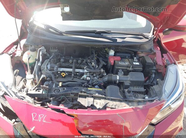 3N1CN8EVXLL831727 2020 NISSAN VERSA Red Vista trasera