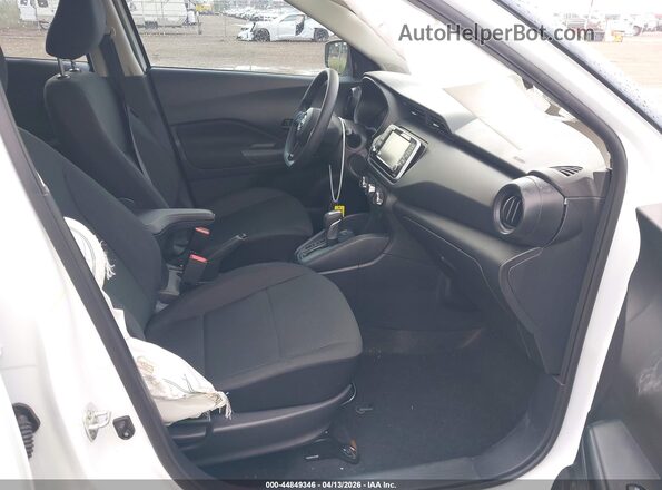 3N1CP5BV0SL499518 2025 NISSAN KICKS PLAY White წინა სალონის ხედი