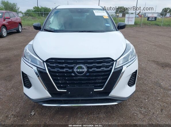 3N1CP5BV0SL499518 2025 NISSAN KICKS PLAY White ხელსაწყოთა პანელის ხედი