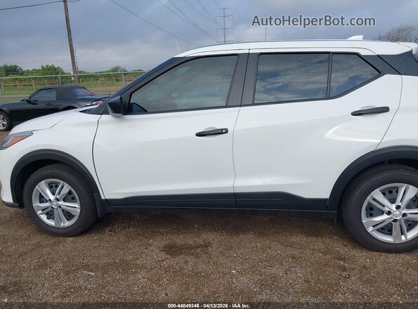 3N1CP5BV0SL499518 2025 NISSAN KICKS PLAY White სალონის 360-გრადუსიანი ხედი