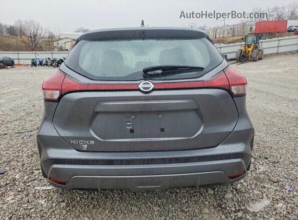3N1CP5BV1ML528379 2021 NISSAN KICKS Gray Vista trasera