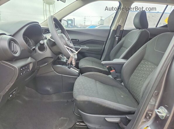3N1CP5BV1ML546655 2021 NISSAN KICKS Gray Սալոնի դիմացի տեսք