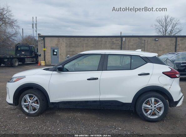 3N1CP5BV1NL528481 2022 NISSAN KICKS White Սալոնի 360 աստիճան տեսք