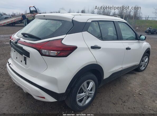 3N1CP5BV1NL528481 2022 NISSAN KICKS White Հետևի աջ