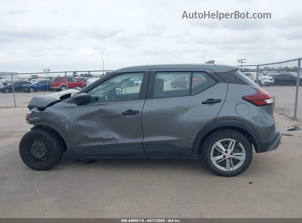 3N1CP5BV2NL490694 2022 NISSAN KICKS Gray სალონის 360-გრადუსიანი ხედი
