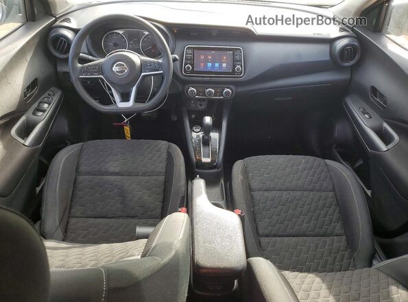 3N1CP5BV3ML518582 2021 NISSAN KICKS Белый Вид панели приборов