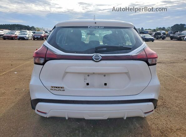 3N1CP5BV3ML518582 2021 NISSAN KICKS Белый Вид сзади