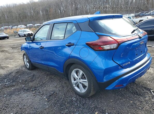 3N1CP5BV3PL533376 2023 NISSAN KICKS Blue Rear left