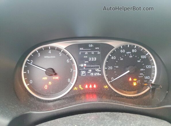 3N1CP5BV3PL533376 2023 NISSAN KICKS Blue Instrument cluster view