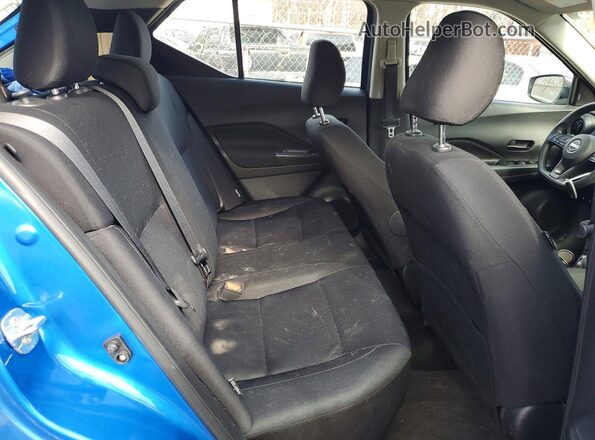 3N1CP5BV3PL533376 2023 NISSAN KICKS Blue Rear seats view